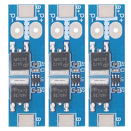 3Pcs Battery Protection Board, High Quality Lithium Iron Phosphate Overcharge Discharge Prevention 3.2V 12A 3.75±0.05V Overcharge Voltage Range Battery Protection Board