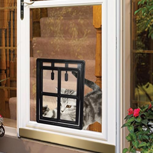 Porta magnética para cães, portas para animais de estimação para gatos, Porta para cachorro de pared