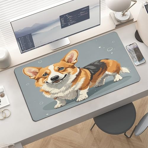 Corgi Pattern Desk Pad Large 30x60 cm Mouse Pad miniatura 6