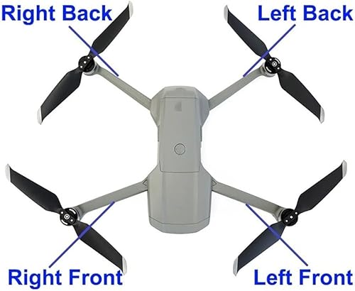 Miniatura 6 de Para DJI Mavic Air 2 Part  Brazos de motor originales Brazo delantero con motor de soporte, brazo trasero izquierdo derecho para Mavic Air 2 Pieza