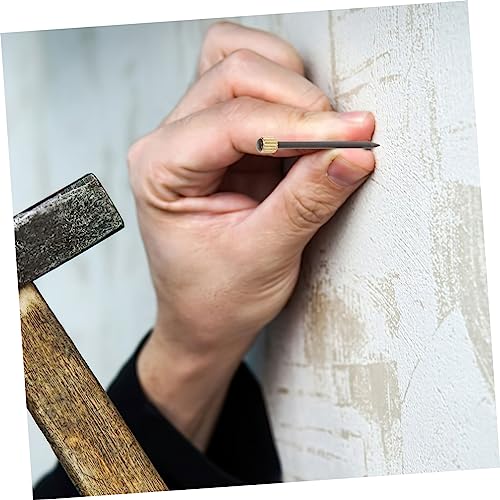 Image of SEWACC 50pcs Picture Hanging Nails Picture Frame Hangers for Plaster Walls Reusable and Hardware for Easy Artwork Display