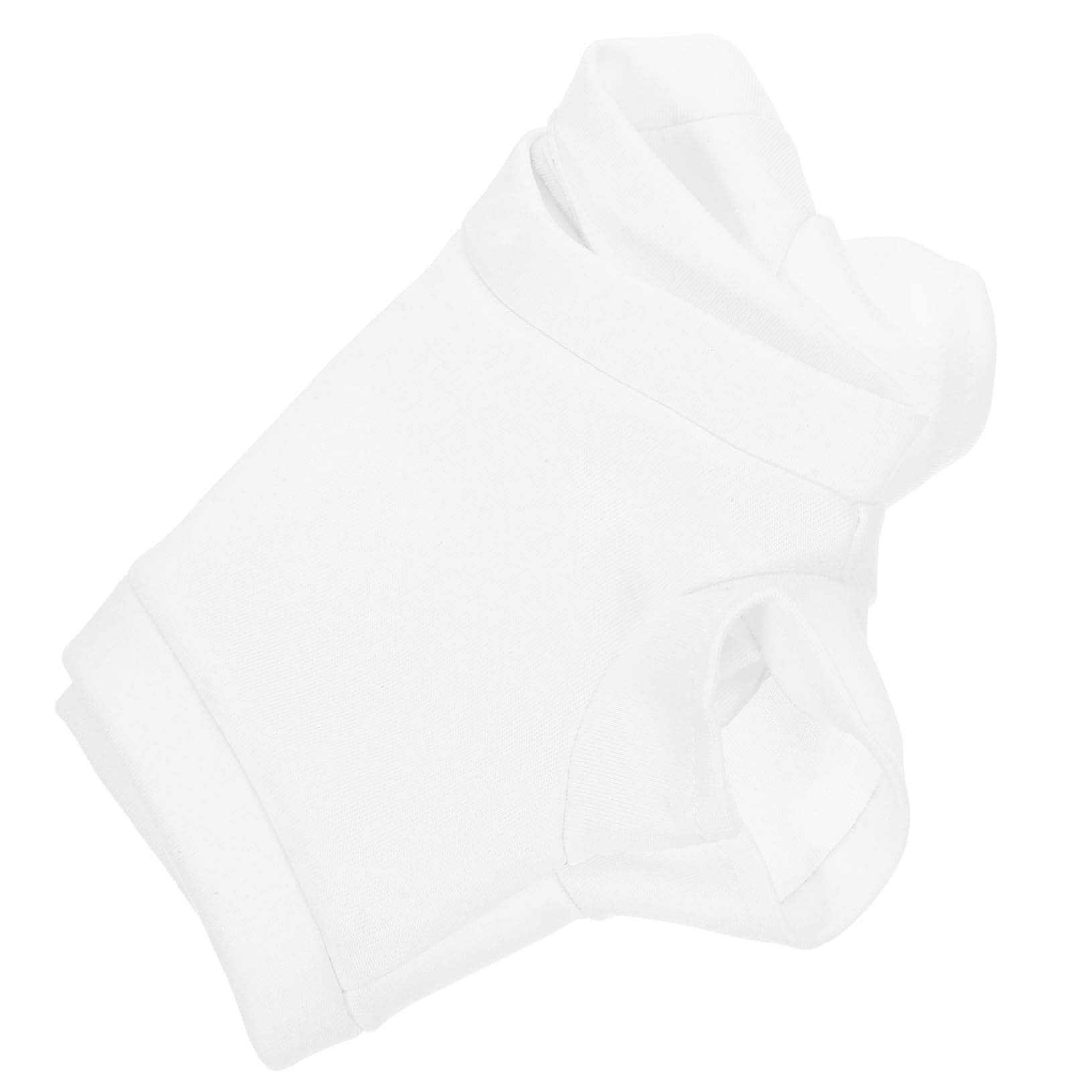 Sosoport Plush Bear Outfits Blank Bear Shirt Heat Transfer Friendly Soft Comfortable Stuffed Toy Clothing