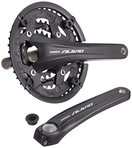 SHIMANO Bielas 9v. Platos para Bicicletas, Adultos Unisex, Multicolor, Talla única