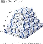 Kokuyo A5 KB Paper 5.83 × 8.27 in, 1 Ream (500 Sheets), 80 Bright White Copy Printer Paper in Office/School/Home - 17 lb/64gsm Jam-Free Perfect for Printing, FSC Certified (KB-30N)