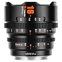 7artisans 10mm/16mm/25mm/35mm/50mm/85mm T2.1 Cine Lens for Sony E Mount APS-C 260° Ultra Long Focus Large Aperture Prime Mirrorless Camera Lens for Portraiture/Street Photography/Humanistic(16mm) gallery image
