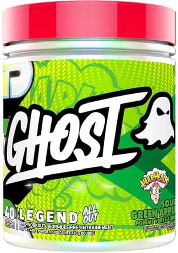 Ghost Legend All Out Pre Workout Powder | Increased Energy, Pumps...