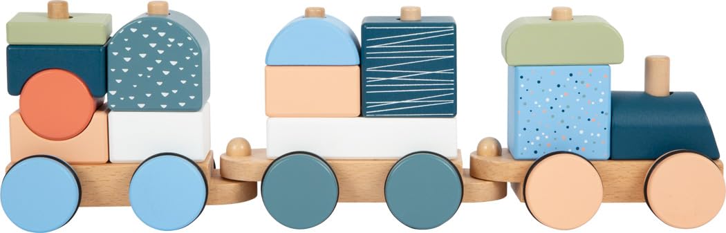 small foot Train en Bois « Arctic » certifié FSC® 100%, pour Enfants à partir de 1 an, 12449