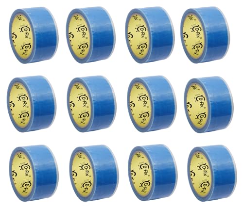 Image of D-fix Flip kart Printed Packing Tape -65 Meters in Length -48mm / 02 inch Width - 12 Roll Per Pack -Heavy Duty BOPP Adhesive Tape for E-Commerce Packaging & Logistics
