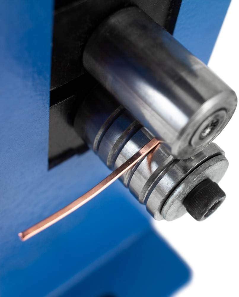BLUEFOX TOOLS Mini Rolling Mill Band Stretcher Expander Tool with 3 Rollers | Jewellery Wire Rolling Mill for Ring Resizing & Shaping | Half Round Band Forming Tool for Gold, Silver & Copper