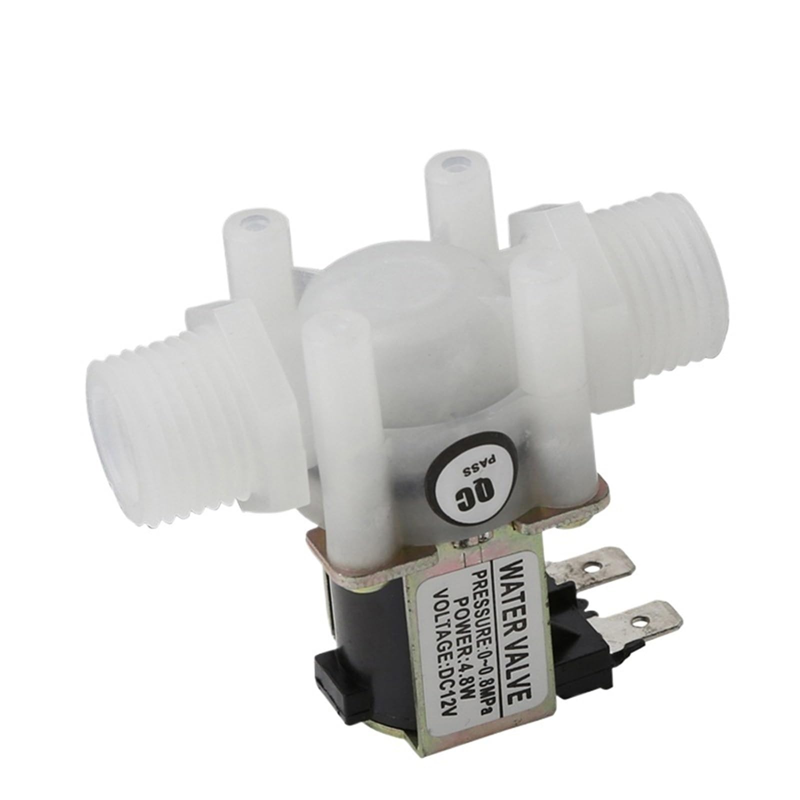Electroválvula agua AC220V normalmente cerrada G1/2 G1/4 para termo eléctrico y lavadoras