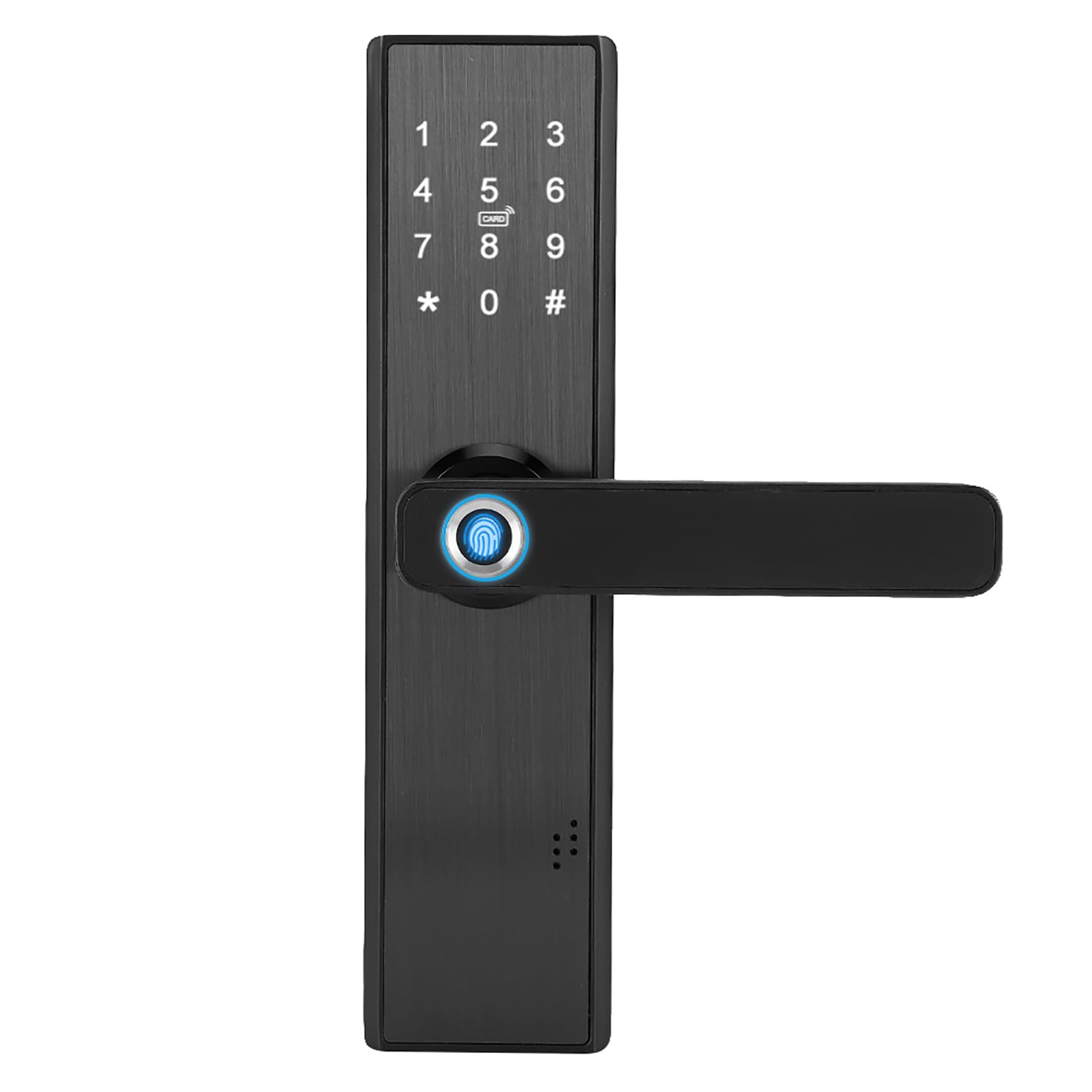 Tonysa Fingerprint Smart Door Lock with WiFi Access | Stop cynku, Wiele trybów odblokowania, Pilot zdalnego sterowania, Zasilanie awaryjne USB, Nadaje się do użytku w