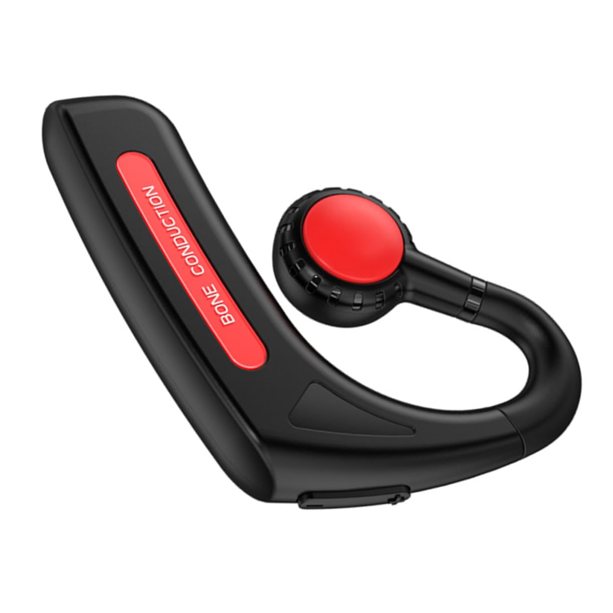 ERINGOGO Auricolari Wireless con Gancio Regolabile, Cuffie da Allenamento Traspiranti in Abs, Durata Batteria 12 Ore, per Yoga e Jogging