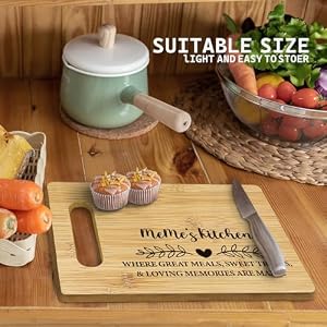 Meme Cutting Boards for Kitchen Grandma Bamboo Cutting Board Memes Kitchen Decorative Cutting Board Meme Gifts Meme Gifts Grandma Gifts for Meme Grandma Cutting Board Gift