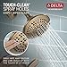 Delta Faucet Lahara 14 Series Single-Handle Tub and Shower Trim Kit, Shower Faucet with 5-Spray Touch-Clean Shower Head, Champagne Bronze T14438-CZ (Valve Not Included)
