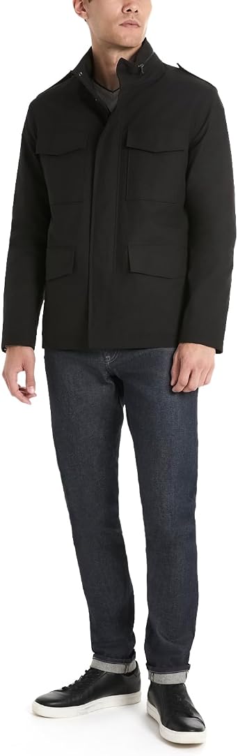 Ben Sherman Mens Ben Sherman Mens Beekman Casual Military Jacket