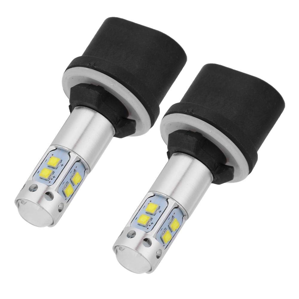 EBTOOLS pour 885 50w Bulbs LED Ampoules LED de Voiture, 880 899 6000K Blanc 50W Ampoules de Phare à LED