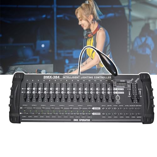 Contrôleur DMX-512 pour 24 scanners avec 384 canaux programmables