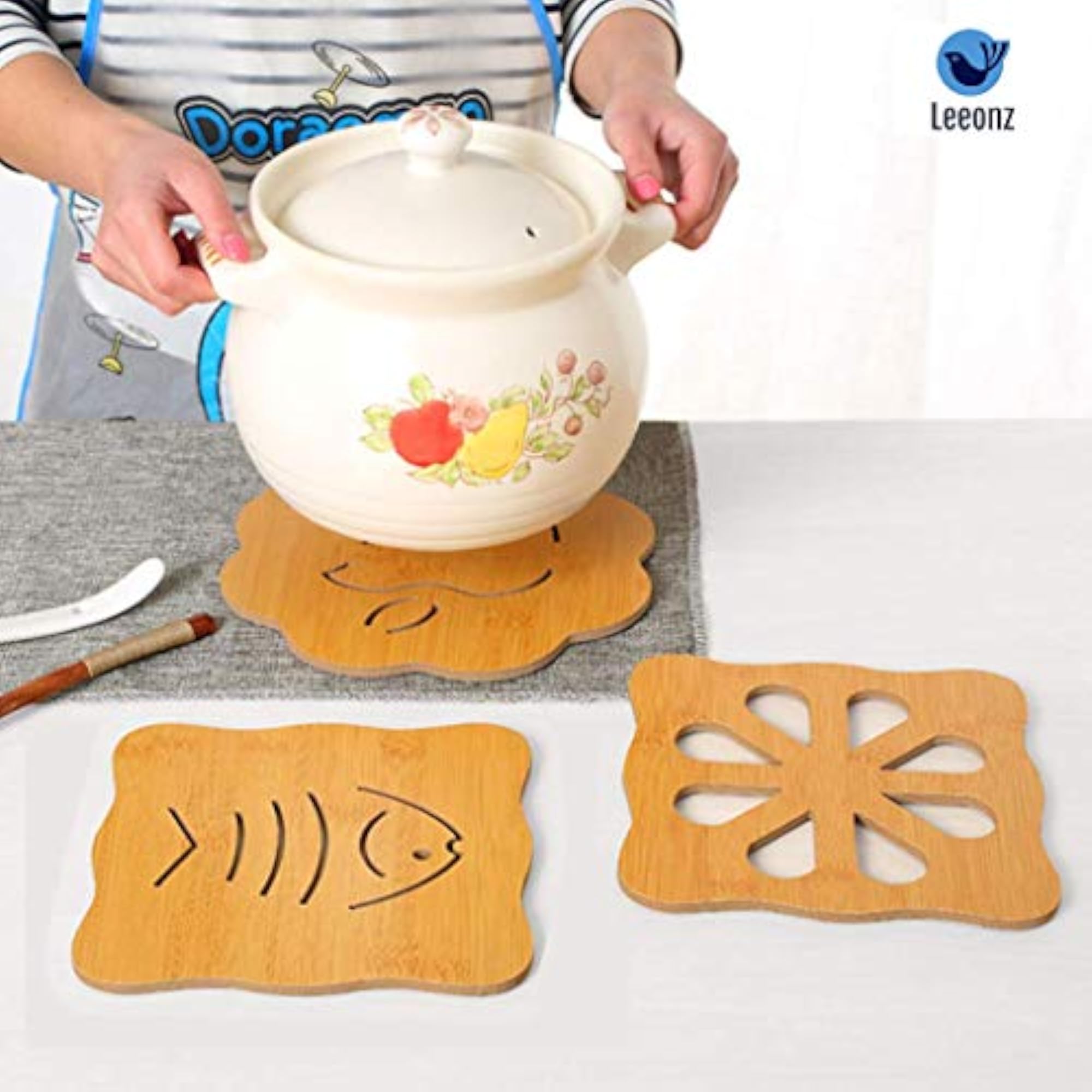 Coasters for Drinks, Multifunctional Round/Square Insulation Pad