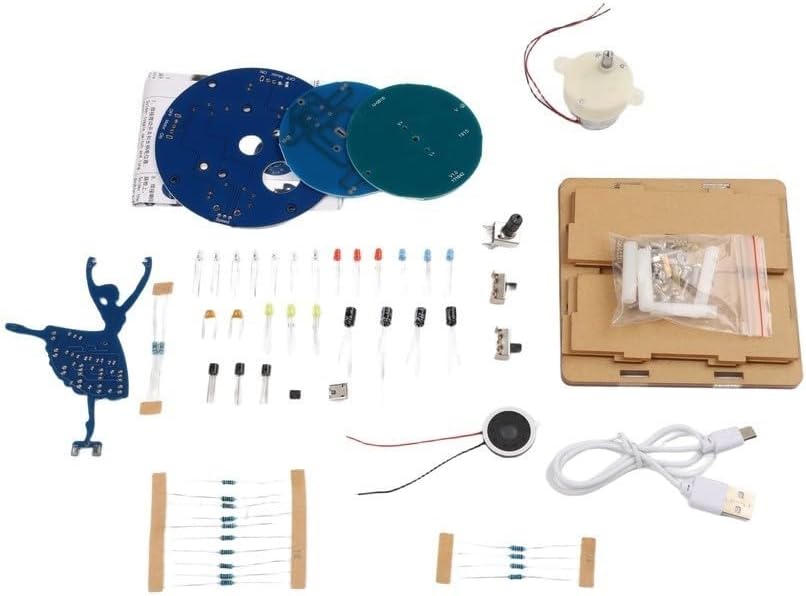 DIY Soldering Kit Ballerina Music Box USB Powered