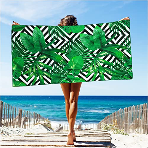 Violet Mist Boho Lightweight Towels Quick Dry Tropical Sand Free Cool Pool Towels With Pouch Hawaiian Microfiber Beach Towels Oversized For Adults Absorbent Travel Camping Bath Towels 32"X 63"Tl #TOP1