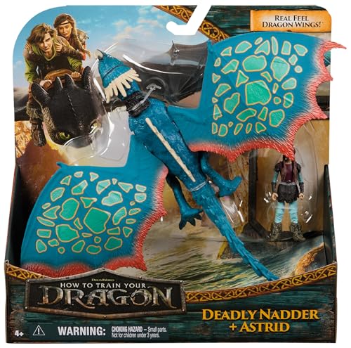 Dragons DreamWorks, Drachen trainiert, Sterbliche Zahn und Astrid, Wikinger-Figuren, Kinderspielzeug für Jungen ab 4 Jahren