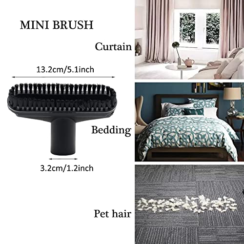 Alrens 1 1/4" Shop Vacuum Cleaner Attachments Brushes For Vac Accessories 1/4 Inch 1 3/8 Inch, Set Of 8 #TOP7