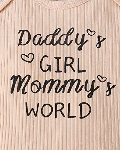 Renotemy Newborn Girl Clothes Outfits Ruffle Short Sleeve Tops + Bow Pants Sets Spring Summer Summer Baby Girl Clothes 3-6 Months #TOP3