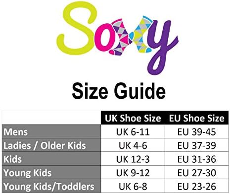 Soxy Mens Days of the Week Socks - 7 Pack - Cotton Rich Colour Sole, Heel & Toe Socks - Black-Multi Colour - UK Shoe Size 6-11