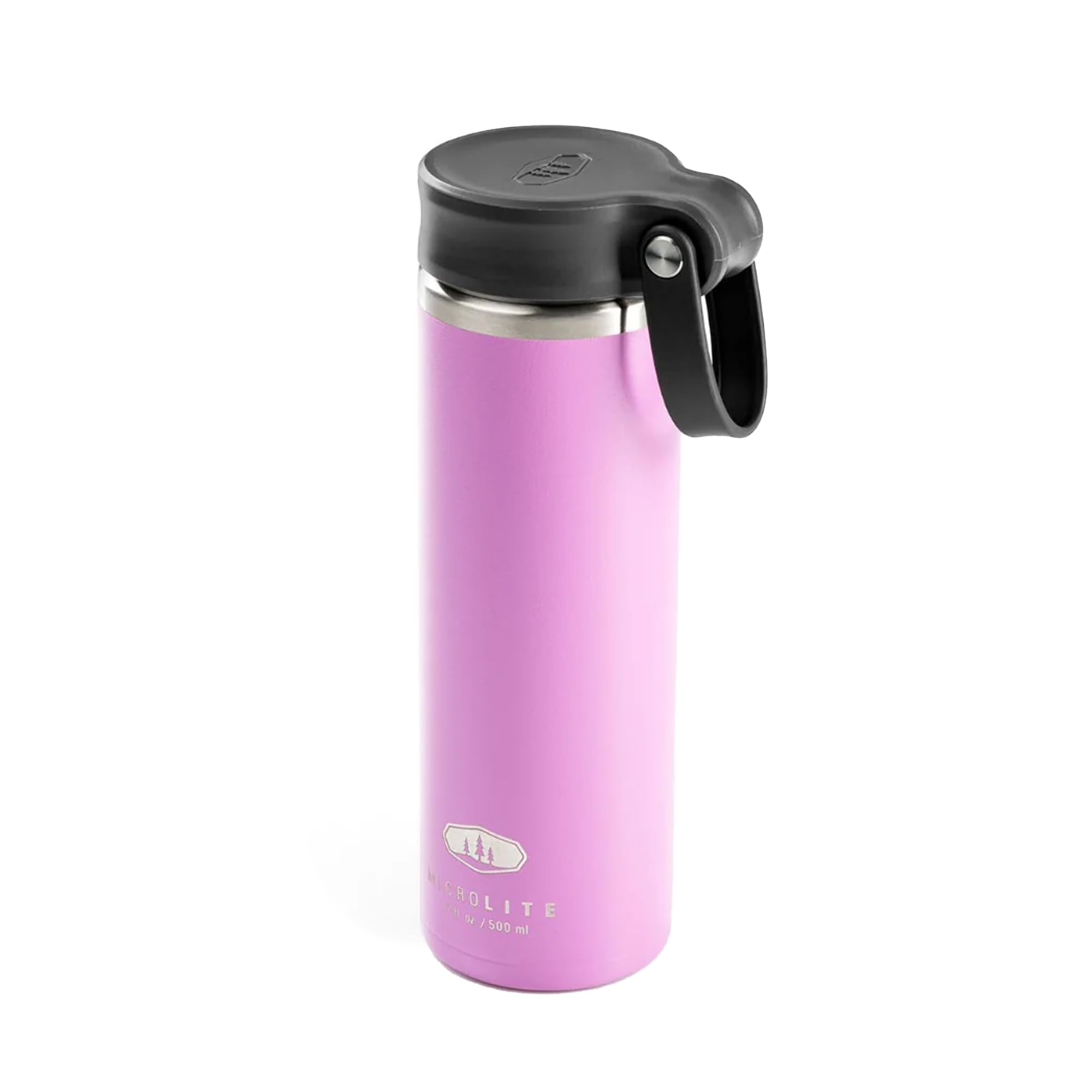 Gourde isotherme anti fuite GSI Outdoors Microlite Twist 500 lavande 450ml