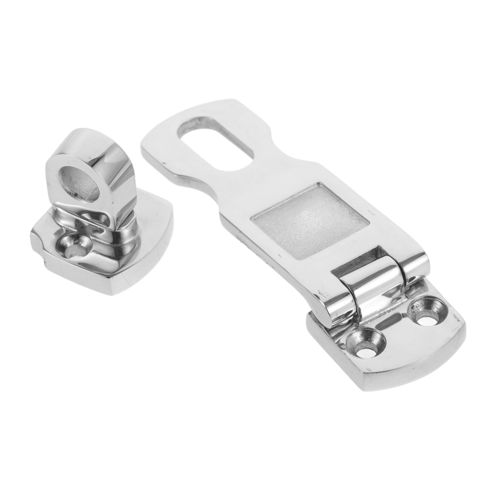 BESPORTBLE Stainless Steel Swivel Latch Lock Heavy Duty Touch Latch for Boat Hatch Cabinet and Deck Use Stainless Steel Design