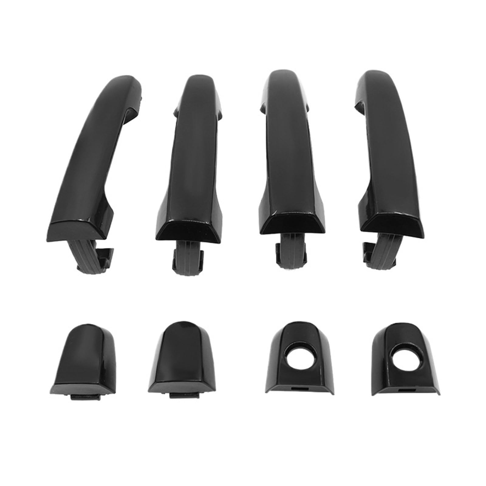 Qjahxkf 4 Piece 1Set Replacement Exterior Door Handles Exterior Door Handles 69211-Aa010 69211-Aa020 For Toyota For Corolla For Matrix For Rav4 For Yaris For Solara For Highlander Outer Handle(4 Piece 1Set)