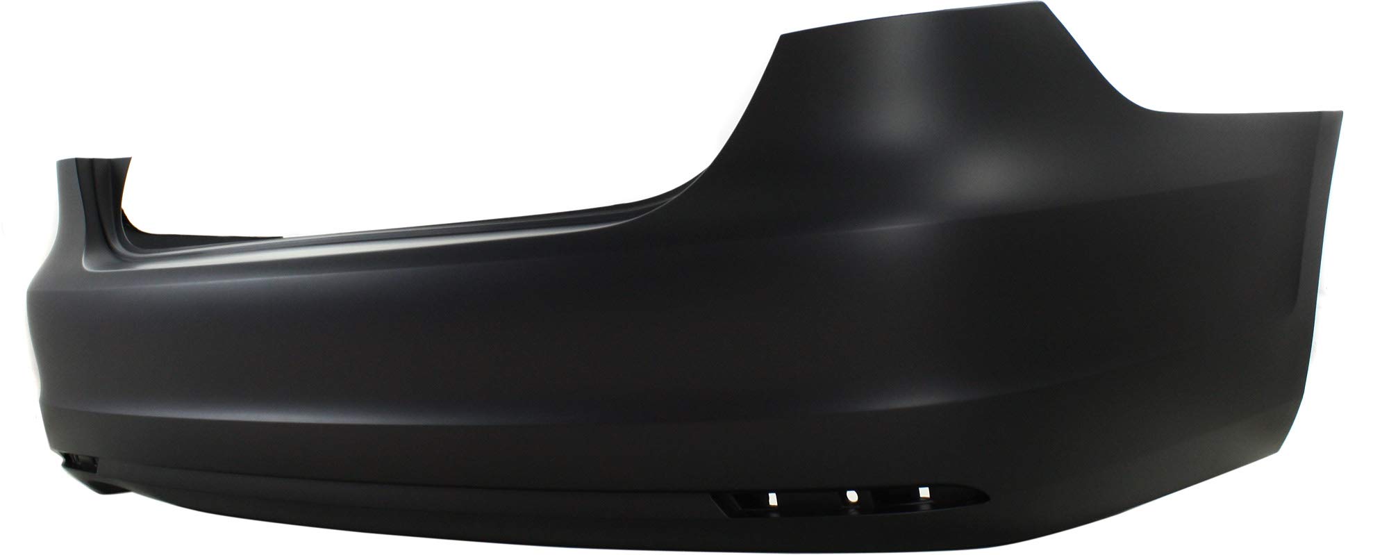 Evan Fischer Rear Bumper Cover Compatible with 2011-2014 Volkswagen Jetta Primed Sedan - VW1100186