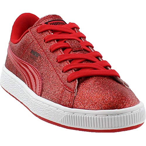 PUMA Basket Holiday Glitz Kids Sneaker (Little Kid/Big Kid)2