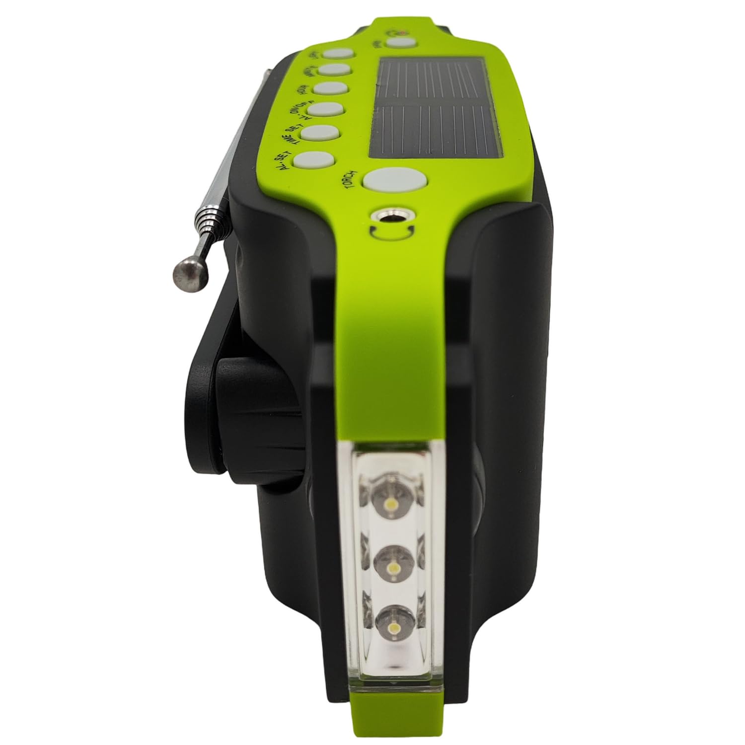 Radio Lampe De Poche À Manivelle,Radio À Manivelle D'Urgence Avec Lampe De Poche Led Pour