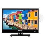 Lieferumfang: MEDION LCD-TV E11941 MD21631, Fernbedienung inkl. Batterien (AAA), ext. Netzadapter, Car-Adapter, DVB-T Antenne, AV-Adapter, Standfuß inkl. Schrauben, Bedienungsanleitung, Garantie-Booklet