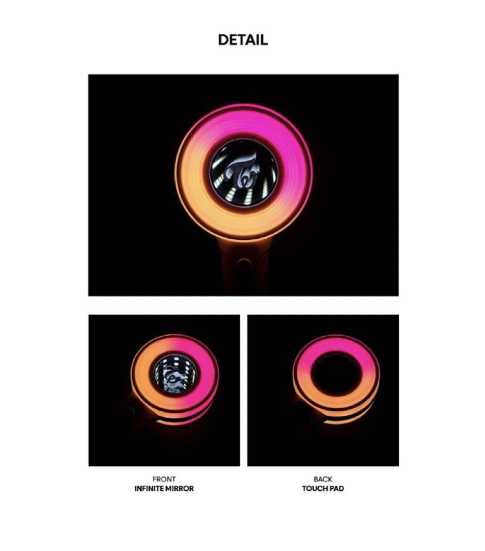 Amazon.co.jp: twice ペンライトcandybong ∞ (トレカ9種セット