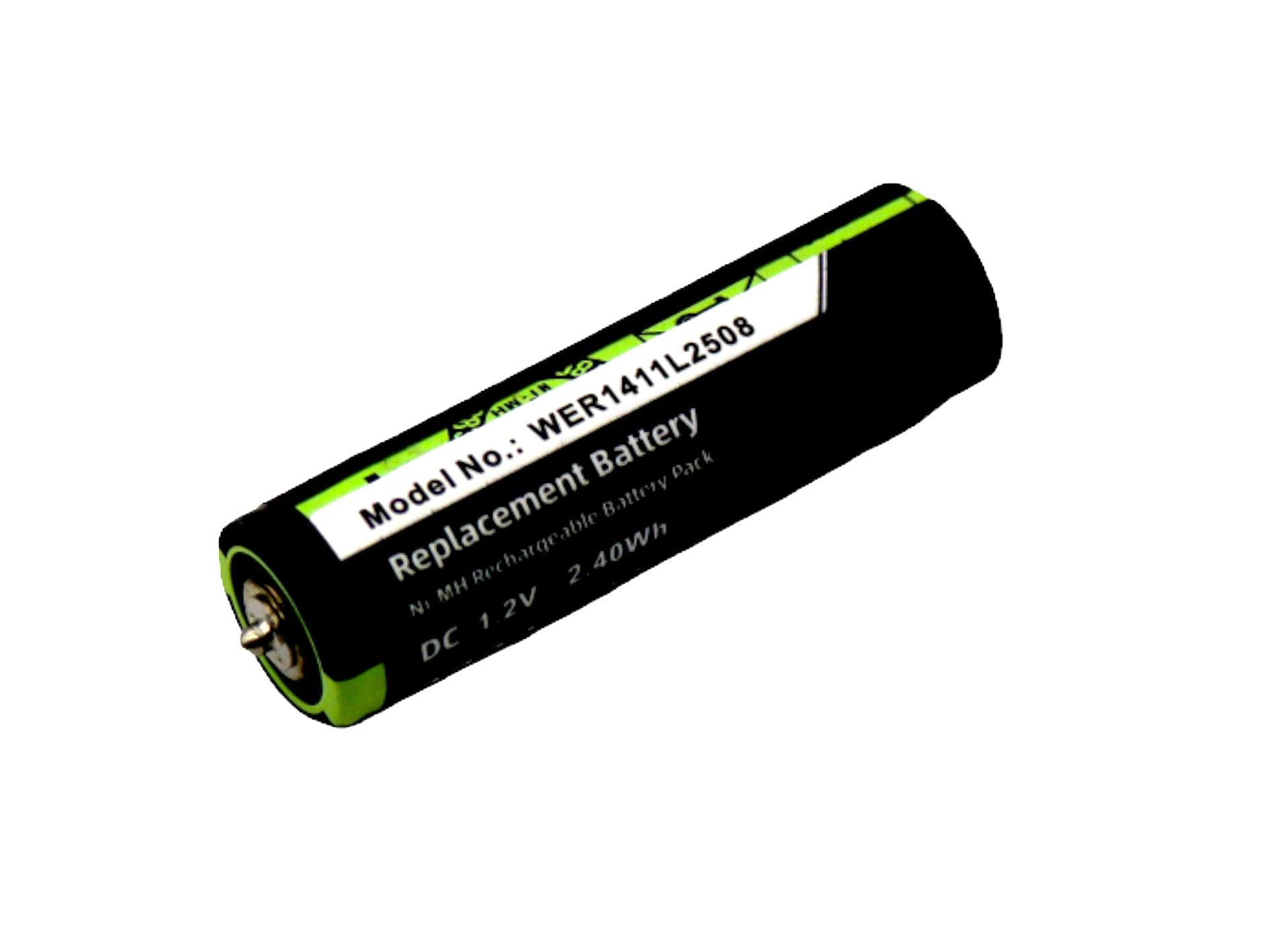 ChoyoqeR 2pcs HFR-AA1100, HR 15/50, WER121L2504 Replacement Battery for ER121, ER1610, ES-LC60, WER1411L2508, WER2302L2507, WER2302L2508, WER2302L2509 Ni-MH 2000mAh/1.2V