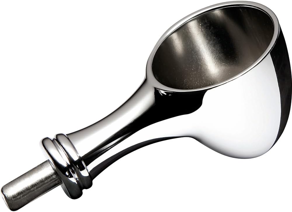 Coffee Measuring Scoop Turning Kit - Premium Chrome-Plated Coffee Scooper - Easy-to-Use One Tablespoon Espresso Measuring Spoon - Perfect Scooping Spoon w/Stud Suitable for the Turned Handle