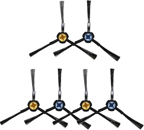 Filtro de polvo Almohadilla de trapeador de trapo, filtro Hepa, cepillo lateral, fregona de reemplazoapto para Chuwi Ilife A7 A9S robot aspirador