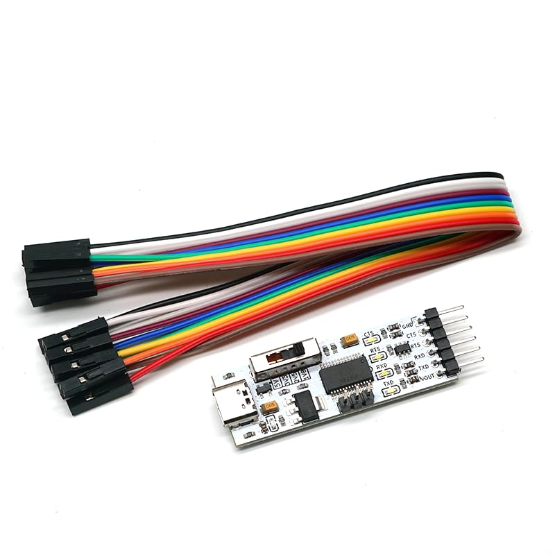Module USB vers TTL adaptateur série UART 1.8V 2.5V 3.3V 5V compatible puce FT232RL TC - 2
