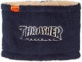 [スラッシャー] キッズ 保温 ネックウォーマー (リバーシブル) [ 21TH-K80K / OUTLINE LOGO NECK ] 防寒商品 NVY/BGE FR