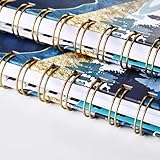 Diary 2026 - A5 Diary Week to View from January 2026 to December 2026, Pen Holder, Inner Pocket, 21.5 x15.5 x1.5 cm, Blue - Image 5