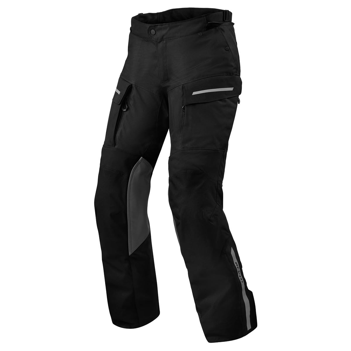 REV'IT! Men's Offtrack 2 H2O Adventure Touring Motorcycle Pants (Black - 2X-Large)