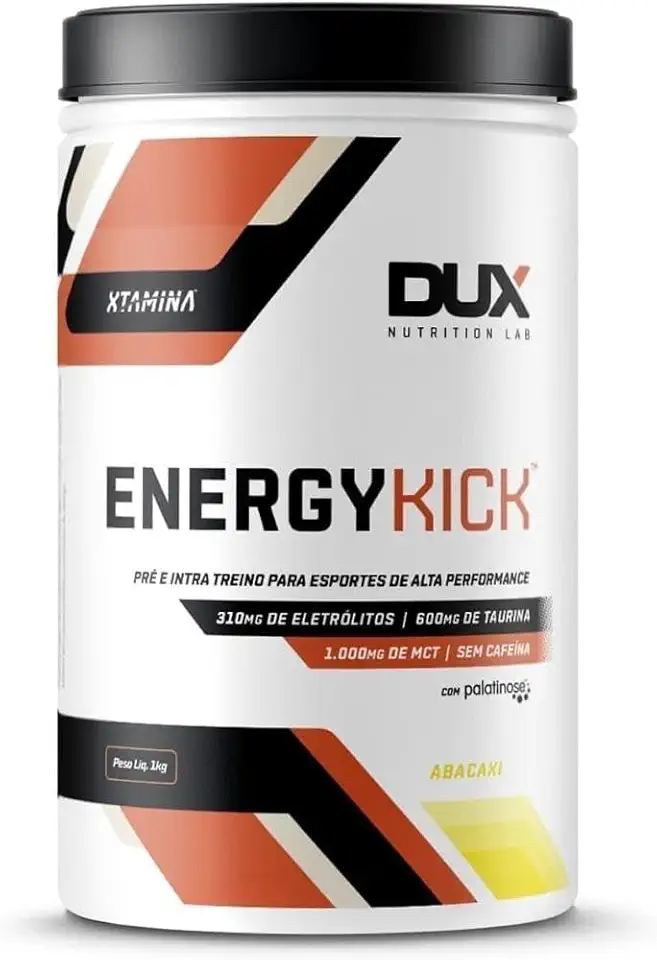 Dux Nutrition Energy Kick Abacaxi - Pote 1000 G