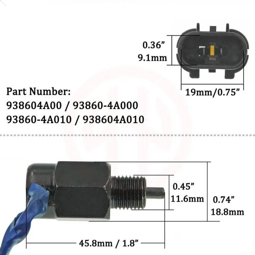 Reverse Light Switch Back Up Switch for H-1 98 H100 96 K2700 K2900