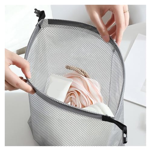 Trousse de maquillage grise S étanche pour cosmétiques