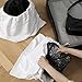 PlasMaller Dust Cover Storage Bags Terylene Flannel with Drawstring Pouch For Handbags Purses Pocketbooks Shoes Boots Set of 2 (21.6 x 19.6 in)