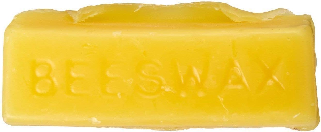 Beeswax (5 Bars) 1oz Each - All Natural Filtered Pure Yellow Bees Wax Cosmetic Grade