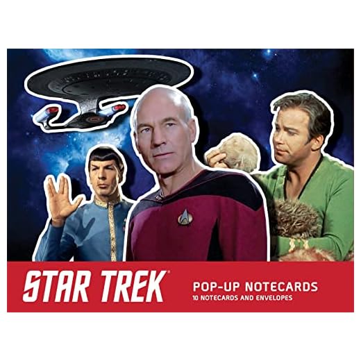 Star Trek Pop-Up Notecards: 10 Notecards and Envelopes