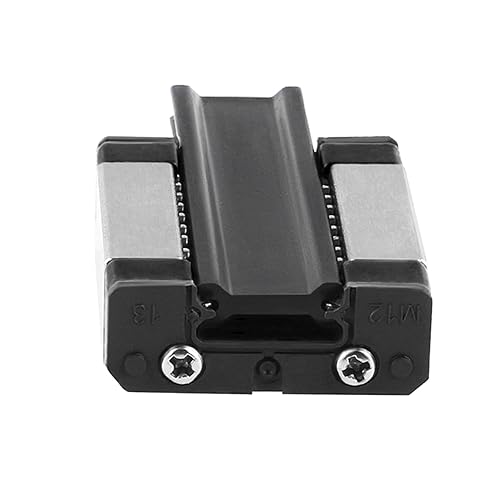 Miniatura 3 de Guía de riel lineal MGN9 de 13.780 in con bloque de transporte de rodamientos lineales MGN9H, mini riel lineal para impresora 3D de bricolaje (tipo